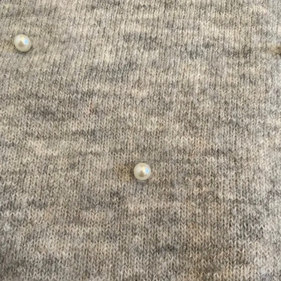 Cozy sweater with pearl embellishment Sz XS - Picture 5 of 10